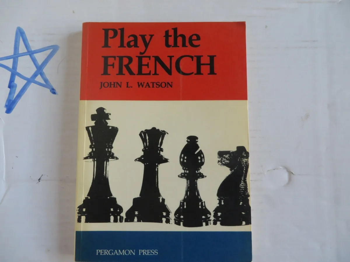 Vintage Allan Troy Chess Book-Ed#7 Play the French, 1st Edition S