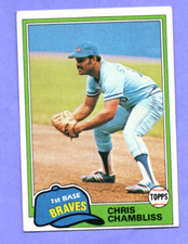1981 Topps - #155 Chris Chambliss   Braves