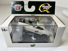 2023 M2 MACHINES QUAKER STATE 1969 FORD MUSTANG FUNNY CAR S49  🆕 White 