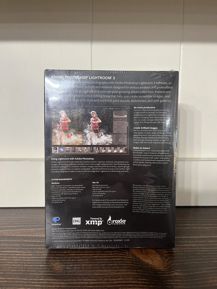 Adobe Photoshop Lightroom 3 New! Factory Sealed!  - Image 3 of 4