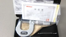 Mitutoyo 103-259 Outside Micrometer 0-1" .001" - BRAND NEW - FREE SHIPPING