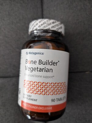 METAGENICS Bone Builder with Magnesium for Bone Health 90 tabs. 06/24