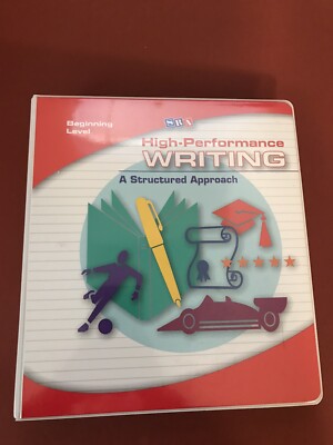 SRA High Performance WritingA Structure Approach, Beginning - w/ Shipping