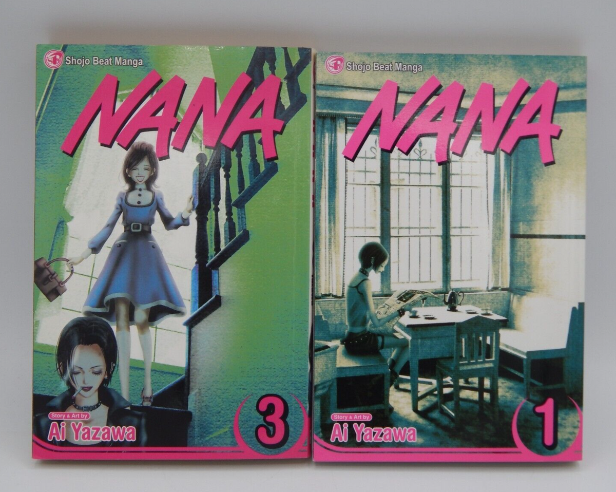 Manga Nana Book 1 and 3 Ai Yazawa | eBay