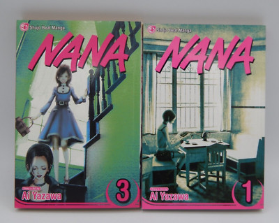 Nanaアイボリー1 Manga Nana Book 1 and 3 Ai Yazawa | eBay