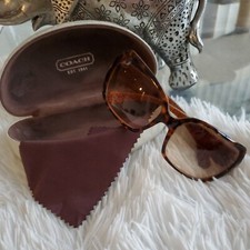 COACH  SUNGLASSES WITH HARD CASE