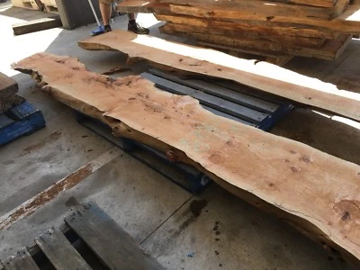 Poplar Timber Wood Slabs Bar Top Bench Mantle Piece