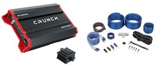 Crunch GP-3500.1D 3500 Watt  1 Ohm Mono Class D Car Audio Amplifier Amp Kit