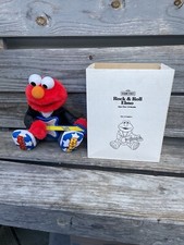 1997 Tyco Exclusive Rock N Roll Elmo Guitar Plays Music Sings And Shakes In Box