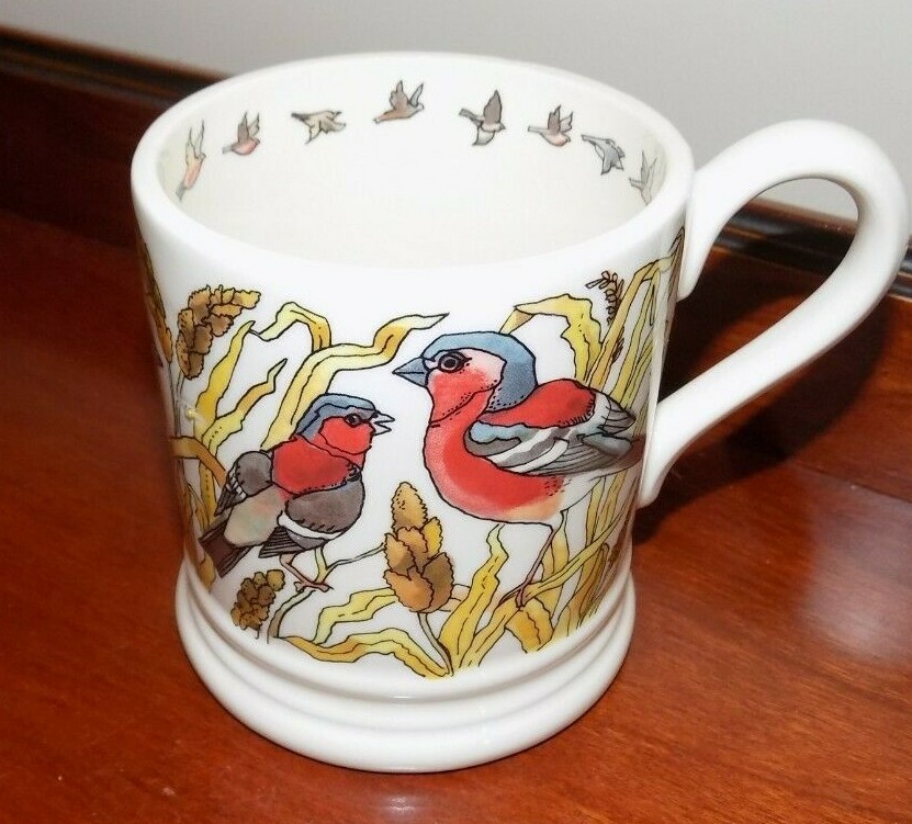 NEW EMMA BRIDGEWATER  1/2 PINT CHAFFINCH  MUG