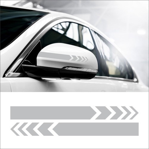Set of 2 Car Side Mirror Auto SUV Vinyl Graphic Sticker Decal Stripe Decals - Picture 12 of 15