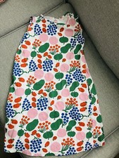 Marimekko X Uniqlo Children’s Multi Tori Fruit Print Sleeveless Dress 140 UK 10
