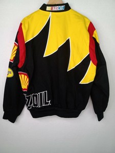 yellow checkered windbreaker