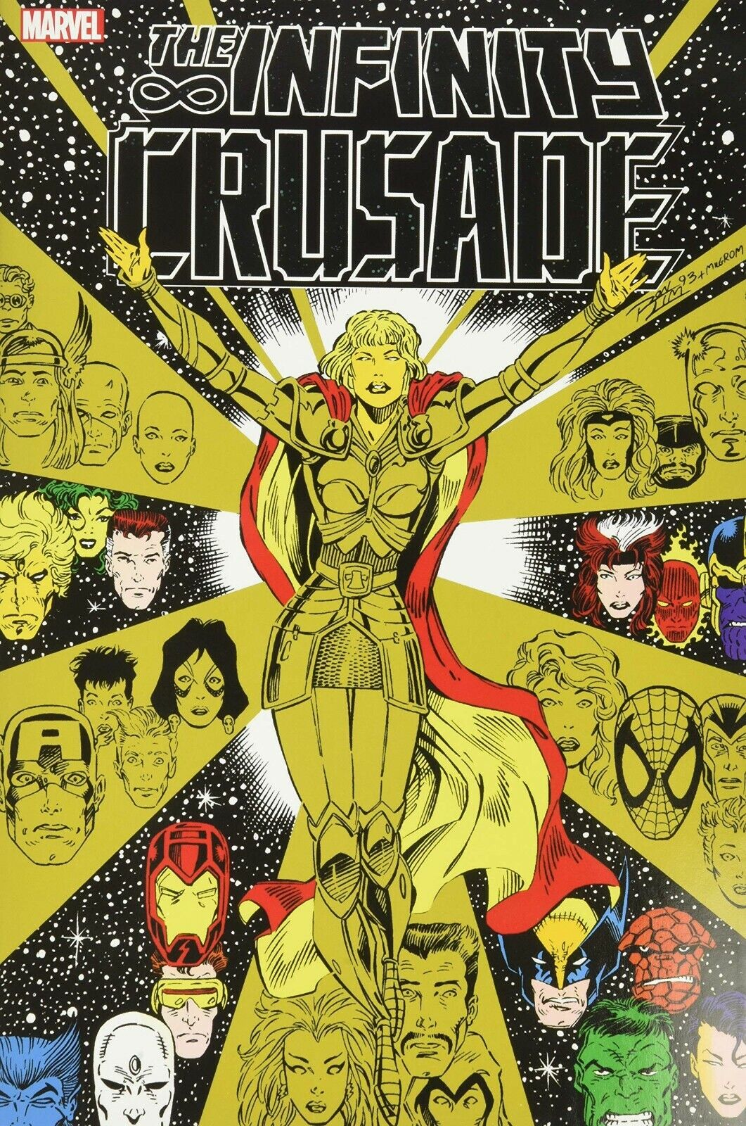 The Infinity Crusade Omnibus Marvel Hardcover NEW SEALED Jim Starlin Thanos RARE Wysoko oceniane w kraju