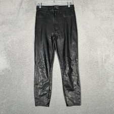 Abercrombie  Fitch Pants Womens Small Faux Leather Ultra High Rise Super Skinny