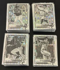 2021 Bowman Draft Chrome Black & White Raywave SP Refractors You Pick From List