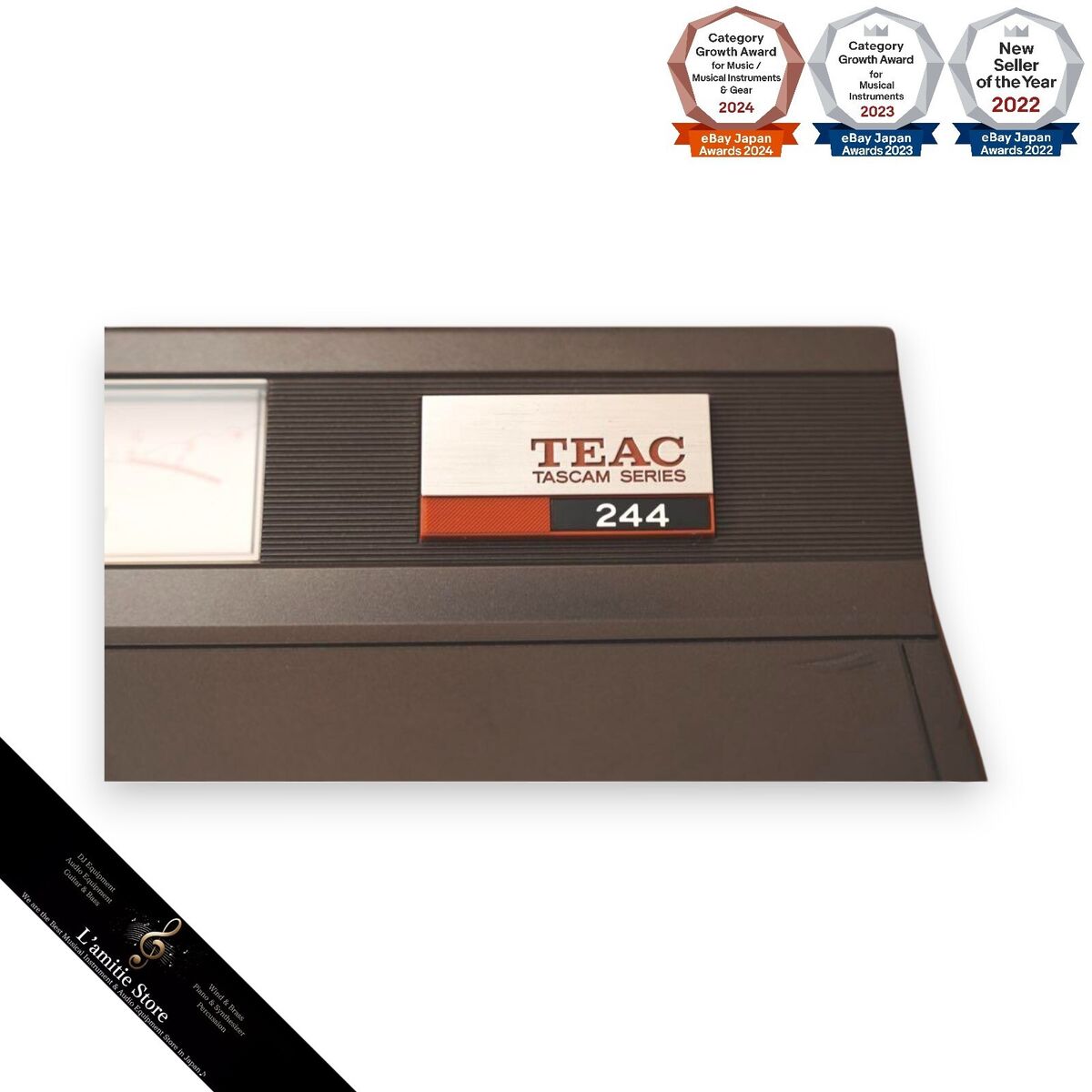 TASCAM 244 Portastudio TEAC MTR Multitrack Cassette Tape TASCAM 244 Portastudio TEAC MTR Multitrack Cassette Tape