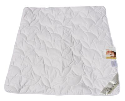 Baumwolldecke leichte Baby Sommerdecke 80x80 cm Sommerbett Steppdecke kochfest