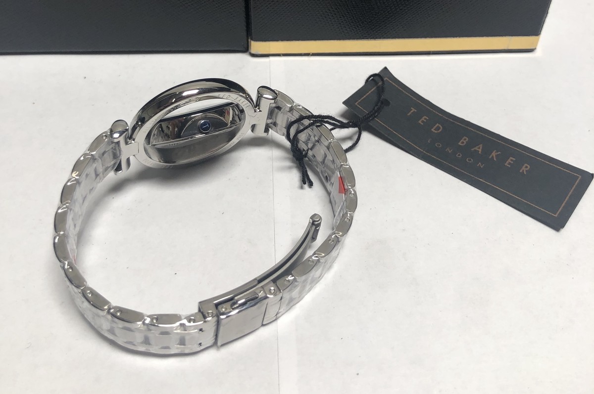 Ted Baker TE50521002 Women\'s 39mm Stainless Steel Rotating Case Watch Ted Baker Stainless Steel 360 Rotating Silver | Mercari main image 3
