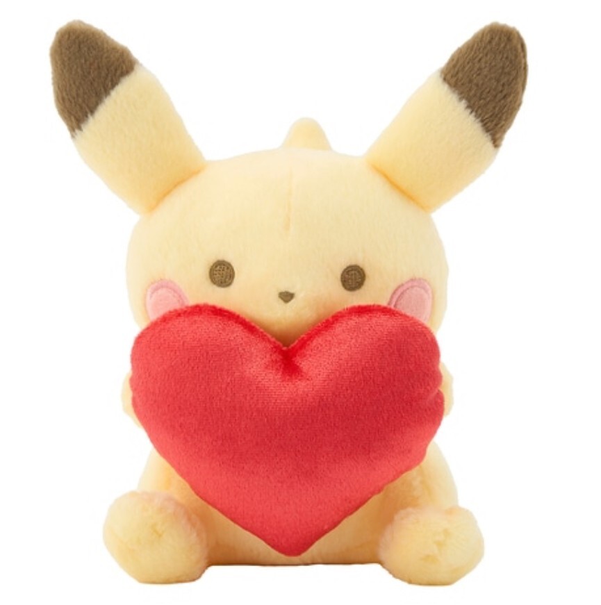 2025 Pokemon Center Pikachu Valentine's day Goods Chocolate Plush