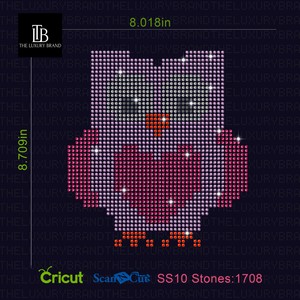 Download Ss10 Gufo Strass Cristalli Svg Vettoriale Png Modello Per Cricut Joy Silhouette Ebay SVG, PNG, EPS, DXF File