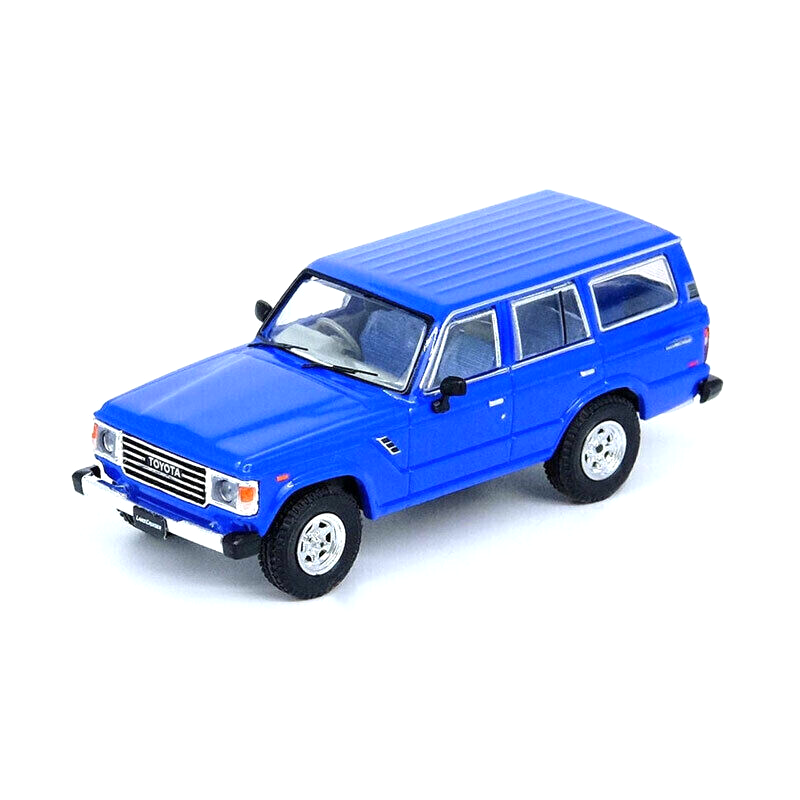 Toyota Land Cruiser FJ60 Royal Blue Inno64 1:64 Scale Collectible