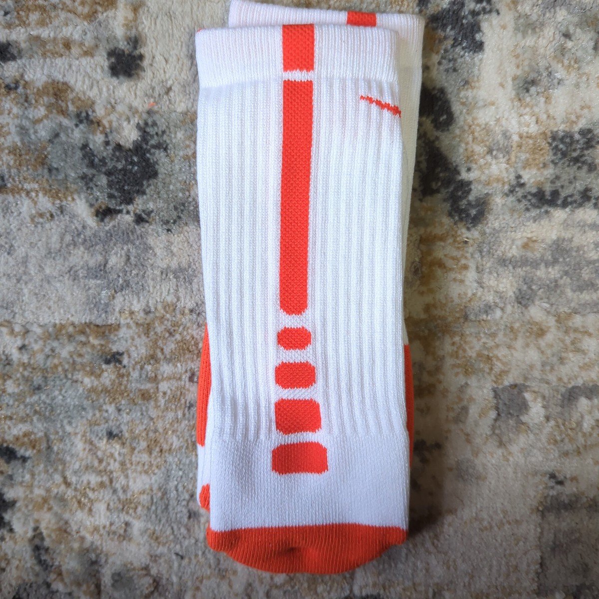 orange nike basketball socks