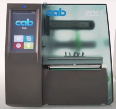 CAB EOS5  300dpi Etikettendrucker, Materialführung mittig 5978212