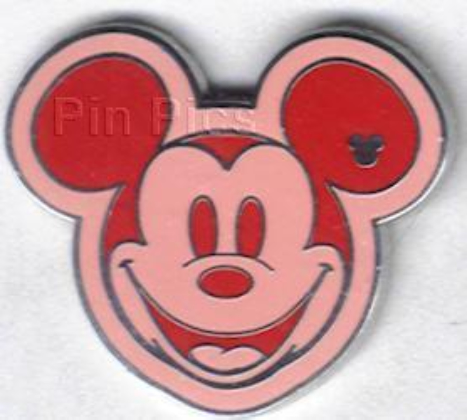 Disney Pin Hidden Mickey Series III Colorful Mickeys Orange WDW  66611