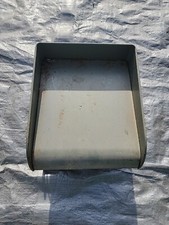 Vintage Globe Wernicke 2-Tier Grey Metal In Out Desk Tray Organizer Made in USA