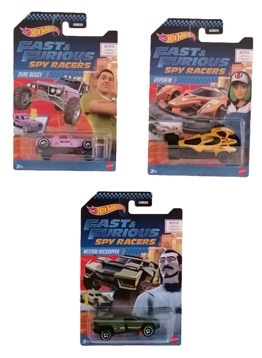 Hot Wheels Fast & Furious Spy Racers Set 3 Stück Autos Cars