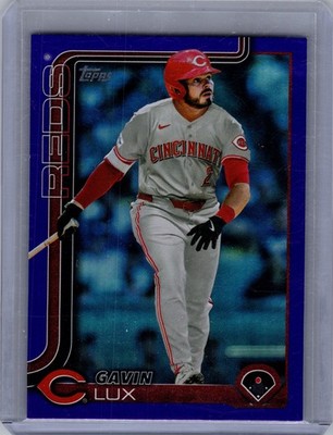 2025 Topps #464 Gavin Lux Purple Rainbow Foil #/250