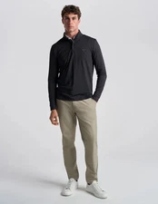 NWOT Birddogs Pants Mens 34x34 Khaki Boom For Your Boomstick Chino Stretch Golf 