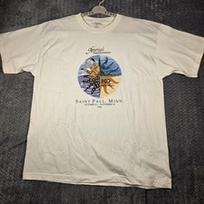 America’s Smithsonian 1996 Saint Paul MN Men’s T-Shirt XXL White VTG Made In USA