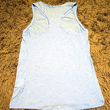 Nike Dri-FIT Womens Blue Racerback Moisture W...