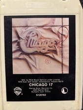 Chicago 17 RARE 8-TRACK CARTRIDGE TAPE 1984 RCA Music Club Edition Peter Cetera
