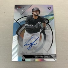 2023 Topps Finest - Finest Autographs Lenyn Sosa #FA-LS (AU, RC)
