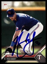 2023 Topps Now Road Opening Day Nathaniel Lowe Texas Rangers #OD-143 Signed