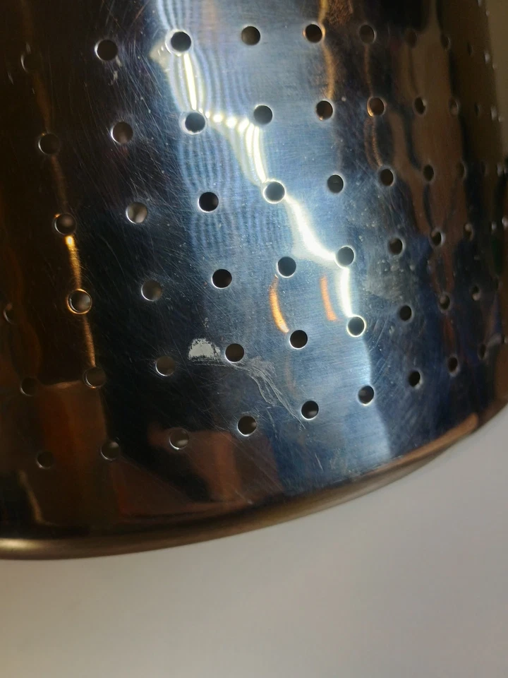 Colador de vapor grande de acero inoxidable Cuisinart de colección 64112-24 usado en excelente estado 8 qt. Limpio Foto 3 de 4