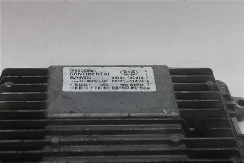 ORDENADOR ECU ECM KIA OPTIMA 2011 11 2012 12 2013 13 391112G874 1165316 Foto 3 de 4