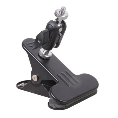 Photography Clamp Mount 1/4  Thread Base For Camera Light Stand Studio Accessory