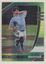 2020 Panini Prizm Draft Picks Green & Yellow Hyper Prizm Liam Norris #PDP90 h3a