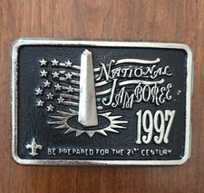Boy Scouts 1997 National Jamboree Belt Buckle 14th Fort A.P. Hill VA