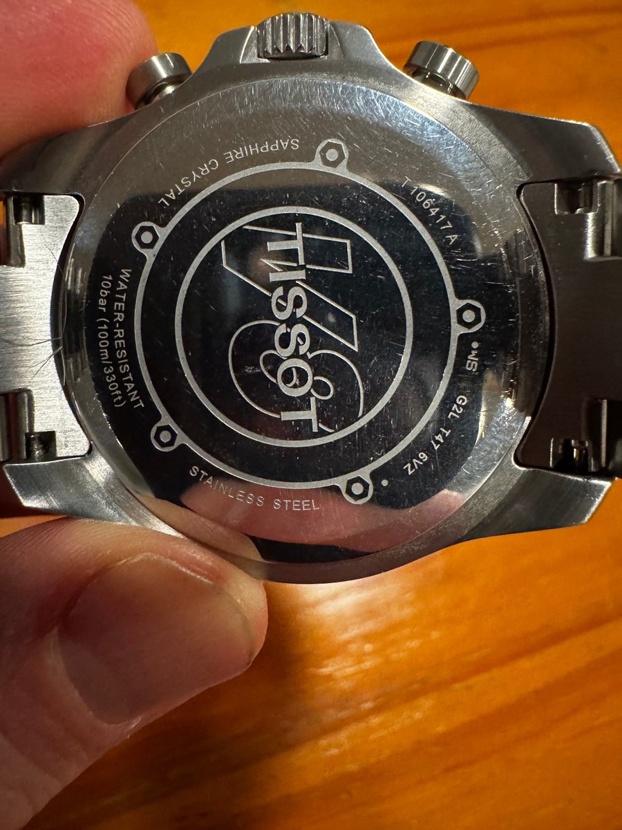 Tissot V8 Blue Men's Watch - T106417A for sale online | eBay