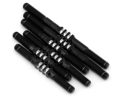 JConcepts Team Associated RC10 4WD Fin Titanium Turnbuckle Set (Black)