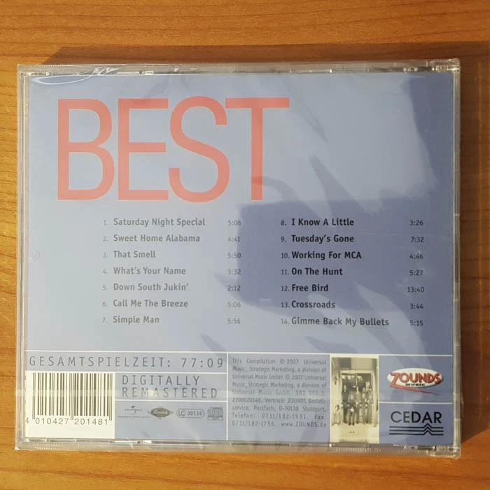 LYNYRD SKYNYRD Sweet Home Again ZOUNDS Best NEU SEALED (CD) - Bild 2 von 2