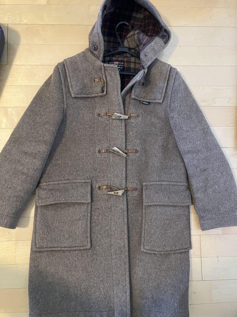 gloverall × ace hotel duffle coat the Original Gloverall Duffle Coat Buckle Hooded Long Jacket