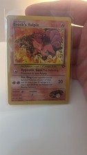 Brock's Vulpix 37/132 Uncommon Gym Challenge Pokemon Unlimited on eBay