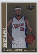 2008-09 Topps Co-Signers Gold Foil 62/99 Ricky Davis #56 2a8