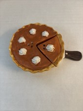Cracker Barrel Pumpkin Pie Salt & Pepper Shaker Set -2026 Thanksgiving  New